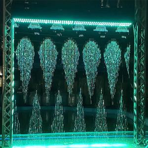 نافورة شلال رقمية حديثة من فنلين للاستخدام الداخلي والخارجي مع شاشة عرض رسومية ملونة للفنادق والمراكز التجارية والساحات - Product Image 2