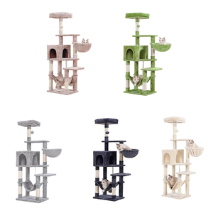 Giá Tốt Nhất Có Thể Tháo Rời Nhân Tạo Dễ Thương Hiện Đại Mèo Cây Nhà Máy Rắn Bài Scratch Hiện Đại Mèo Cây Cho Mèo - Product Image 3