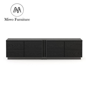 Meuble <span class=keywords><strong>TV</strong></span> japonais haut de gamme en chêne rétro design de meuble en bois moderne pour salon meuble <span class=keywords><strong>TV</strong></span> noir avec photos - Product Image 1
