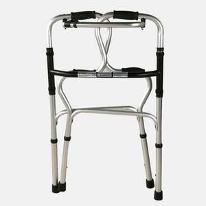 Deambulateur-Andador de <span class=keywords><strong>ayuda</strong></span> a caminar para personas con movilidad reducida, Andador de caminatas con marco de aluminio plegable, <span class=keywords><strong>ayuda</strong></span> médica para caminar, Rangka Berjalan - Product Image 5