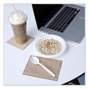 Cubiertos Desechables de Polipropileno Blanco Reforzado, Envueltos Individualmente, 1,000 Unidades por Caja, Incluye Cuchara para Sopa y Cuchara para Té, Ideales para Fiestas - Product Image 4