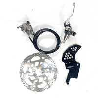 Kits de Frenos para Bicicleta Eléctrica Sur-ron Ultra Bee, Bicicleta Todoterreno LBX, Piezas de Freno para Motocicleta, Conjunto de Frenos Delanteros y Traseros, Soporte de Rotor