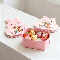 Caja de Regalo Personalizable para Dulces, Chocolates y Sushi, con Papel Decorativo para Regalos Navideños
