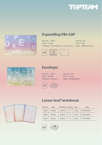 Document Bag per documenti PP portafogli porta-File sacchetto trasparente personalizzabile TOPTEAM durevole PP <span class=keywords><strong>dimensioni</strong></span> personalizzate disponibili - Product Image 3