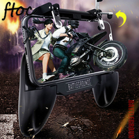 Gamepad Mobile SR Tombol Tembak Aim Key Trigger Shooter Joystick dengan Roda Kemudi Game dan Desain Ergonomis untuk PU BG