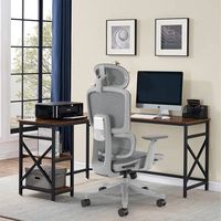 Chaise de bureau élévatrice pivotante ergonomique de Guangzhou Vaseat Factory avec appui-tête réglable en tissu maillé pour les cadres