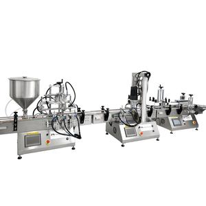 Lọ Mứt Cà Chua Cà Chua Tự Động Lọ Nước Sốt Ớt Dán Máy Đóng Nắp Và Dán Nhãn Để Bàn Dây Chuyền Sản Xuất - Product Image 1