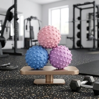 Bola Pijat Berduri TPE Kepadatan Tinggi untuk Pelepasan Myofascial, Relaksasi Otot, dan Pemulihan Kebugaran