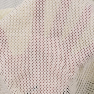 Tissu en filet de coton biologique GOTS 100% non blanchi, <span class=keywords><strong>blanc</strong></span> cassé, 120 g/m², <span class=keywords><strong>maille</strong></span> à trous de 1 mm, pour sac de conservation alimentaire, 100% coton - Product Image 4