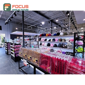 Présentoir mural de luxe pour perruques, étagère multi-niveaux, présentoir de magasin, présentoir de présentation - Product Image 6