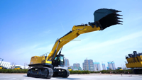 Excavatrice géante XE4000 de 400 tonnes de marque supérieure de la Chine avec une capacité de godet de 23 m³ pour l'exploitation minière à ciel ouvert et le chargement de roches