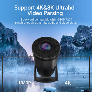 Máy Chiếu Di Động Nâng Cấp Mới Máy Chiếu Thông Minh Hy300 Quad-Core 2.4G + 5.5G Siêu Nhanh Kết Nối Không Dây 4K HD Wifi Máy Chiếu - Product Image 2
