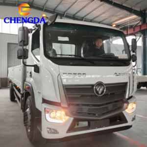 فوتون شاحنة سعر Auman طلب 4x2 سياج عربة شحن فوتون 240Hp البضائع شاحنة - Product Image 2