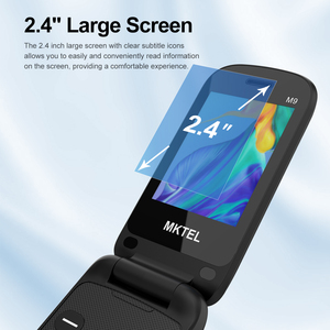 Ready Stock 2.4 pollici Flip Feature del telefono <span class=keywords><strong>con</strong></span> doppia scheda Sim Flip Design <span class=keywords><strong>cellulare</strong></span> per gli studenti anziani per <span class=keywords><strong>Samsung</strong></span> - Product Image 3