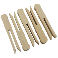 Figurines en bois poli écologiques, plates et lisses, en bois dur, pour projets artistiques et décoration intérieure, vente en gros