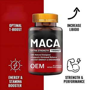 OEM kapsul pria energi x-power Max, dukungan kekebalan tubuh Ginseng Maca efek tahan lama dewasa minum 1 pil pagi 36 bulan 2025 - Product Image 3