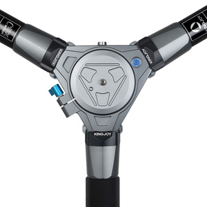 Chuyên nghiệp nhôm thời trang bạc 360 Panorama bóng đầu Trọng lượng nhẹ máy ảnh giá ba chân đứng Monopods cho đi bộ đường dài săn bắn - Product Image 2