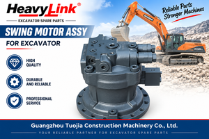มอเตอร์สวิงรถขุด มอเตอร์ไฮดรอลิกสำหรับ Doosan DH500-7 DX520LC DX480 หมายเลขอะไหล่ 170303-00047 K1000758 - Product Image 2