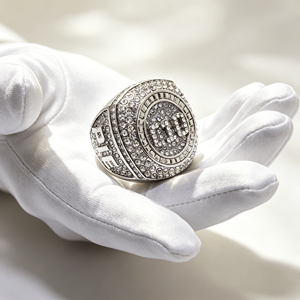 Bague de championnat personnalisée en acier, motifs variés, nouveau design, cadeau, <span class=keywords><strong>aigle</strong></span> - Product Image 4
