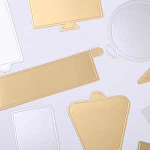 Sliver Gold Black <b>Cake</b> Chip <b>Board</b> Custom <b>Rectangle</b> Mini <b>Cake</b> <b>Board</b> Wholesale - Product Image 4