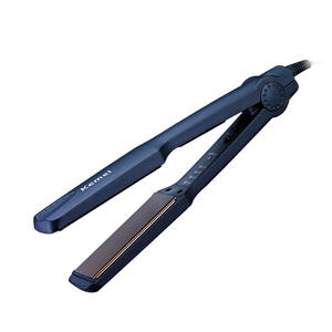 เครื่องหนีบผมเคเมอิ KM-329 เคลือบอลูมิเนียมเซรามิก เครื่องหนีบผมไฟฟ้าแบบให้ความร้อนเร็ว ใช้ไฟกระแสสลับแบบมีสาย - Product Image 1