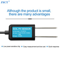 Equipo de prueba de suelo agrícola JXCT para jardín de invernadero Sensor de pH de suelo de alta precisión Sonda de sensor de suelo inteligente