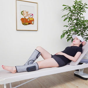 Pompa pencegahan DVT pemijat lengan dan kaki nirkabel, pompa pemijat lengan dan kaki nirkabel isi ulang daya untuk menghilangkan lelah fisik dan logam - Product Image 1