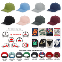 Gorras Deportivas Originales de Diseñador con Logotipo Bordado para Hombre, Gorras de Béisbol de 5 Paneles, Gorras de Golf Personalizadas