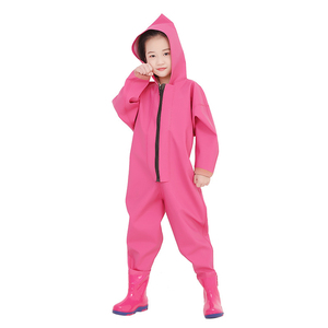 TOPIND <span class=keywords><strong>Cuissardes</strong></span> de pêche entières en PVC imperméables personnalisées <span class=keywords><strong>pour</strong></span> enfants avec bottes - Product Image 2