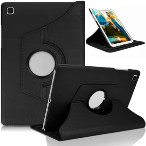 Full Body PU Leather Tablet Case For Samsung Galaxy Tab A7 Lite 8.4 T220 T225 360 Rotating Adjustable Kickstand Cover