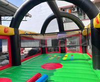 Structure de jeu gonflable ultime pour sports et divertissements