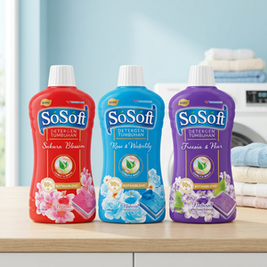 Best Selling Sosoft Organic Eco-Friendly Disposable Apparel Laundry Powder <b>Detergent</b> with Rich Foam (Soft & Gentle on Hands) - Product Image 3