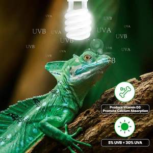 LUCKY HERP UVA <span class=keywords><strong>UVB</strong></span> Reptilien licht 5.0 Tropische <span class=keywords><strong>UVB</strong></span> <span class=keywords><strong>100</strong></span> Kompakt leuchtstofflampe - Product Image 3
