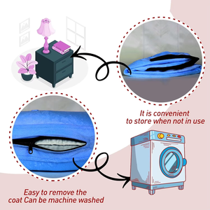 <span class=keywords><strong>Collar</strong></span> Protector Inflable Suave NiBao para Perros Después de la Cirugía, Cómodo <span class=keywords><strong>Collar</strong></span> de Algodón para Perros y Gatos - Product Image 4