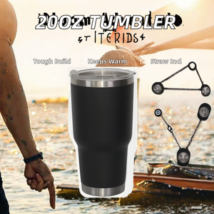 USA Warehouse Custom 20oz <b>Double</b> <b>Wall</b> Stainless Steel Vacuum Insulated Tumbler with Straw and Lid for Camping Bulk Wholesale - Product Image 2