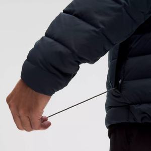 Veste d'hiver coupe-vent pour homme de haute qualité avec logo personnalisé, doudoune chaude et épaisse pour homme - Product Image 3