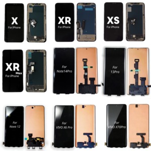 จอแสดงผล OLED สำหรับโทรศัพท์มือถือขายส่งใช้ได้กับ iPhone X, XS, XR, XS MAX, VIVO X6, X7 <span class=keywords><strong>Pro</strong></span> และอื่นๆ | อุปกรณ์เสริมโทรศัพท์มือถือ - Product Image 1