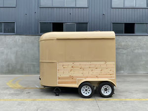 Remorque pour chevaux Bar mobile Chariot à crème glacée Bonbons Café Remorque vintage Remorque pour chevaux - Product Image 2