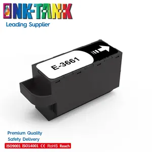 C13T366100 T3661ถังหมึกที่เข้ากันได้กล่องบำรุงรักษา XP-6000 XP-15010 M2100 Epson EP-50V หมึกเครื่องพิมพ์