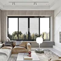 Proveedor de Ventanas Corredizas de Aluminio, Tamaño y Color Personalizados, Doble Acristalamiento para Casa, Apartamento, Balcón, Precio Directo de Fábrica