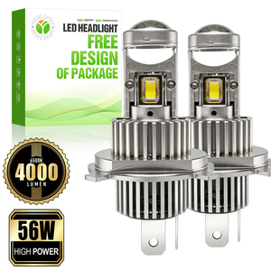 Bombillas LED H4 de Doble Haz de Alta Calidad y Rentabilidad, 56W, para Autos, para Flotas Comerciales y Logísticas, Conducción Nocturna Segura - Product Image 1