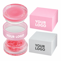Kit de Soin des Lèvres 2-en-1 Exfoliant et Masque, Gommage Exfoliant Givré pour Cosmétiques Quotidiens, Logo Personnalisé