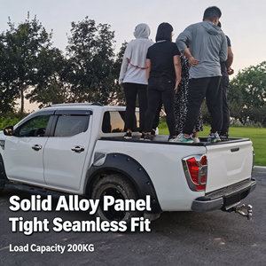 Hardtop en aluminium 5.5, 6.5, 8 pieds pour pick-up, type camping-car, avec fenêtre, compatible Chevrolet <span class=keywords><strong>Silverado</strong></span> 1500 <span class=keywords><strong>LTZ</strong></span> 2019-2024 Ranger NP300 - Product Image 5