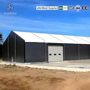 Edificio Comercial Moderno, Portátil, Modular, Impermeable, de Estructura de Acero, Prefabricado, para Oficina, Almacenamiento, Garaje, Nave Industrial, Resistente al Fuego - Product Image 1