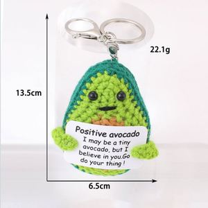 Promotion : Porte-clés et pendentif de sac en peluche pomme de terre au crochet, fait main, petit motif de légume de dessin animé, cadeaux doux, breloque de sac - Product Image 4