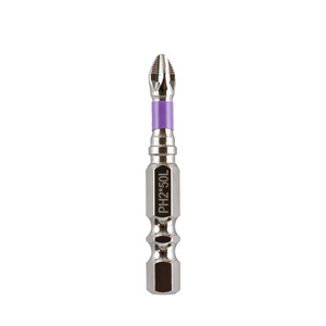 Fuxin Impact Drill Bit 6.35mm Hex Shank <b>Phillips</b> Head Anti-Slip Mirror Finish Electric <b>Screwdriver</b> Bit - Product Image 2