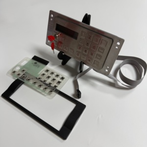 21キーメタルロックとLCD工業用キーボード防水キーパッド燃料ディスペンサー用キオスク自動販売機 - Product Image 3