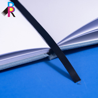 Journal personnalisé en lin avec couverture rigide A5, 100 feuilles, agenda/organisateur élégant, cadeau, impression de haute qualité avec plastification numérique