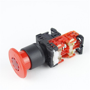 Botón de Parada de Emergencia Importado con Cabeza de Hongo y LED, Modelo Ar22vol-11e4r - Product Image 4