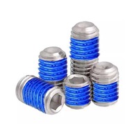 Vis sans tête à embase hexagonale M3-M8 en nylon A2-70, supportées par l'OEM, pour fixation anti-vibration
